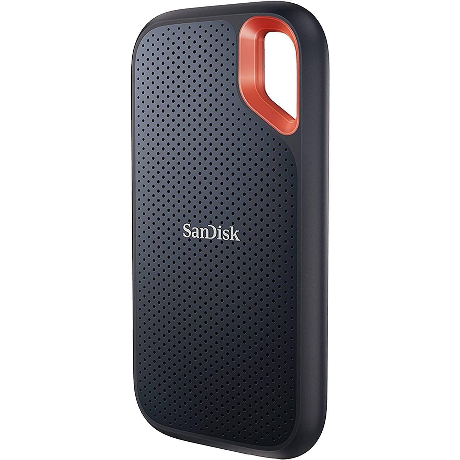 SANDISK Extreme Portable SSD 500GB (up to 1050 MB/s read, 1,000MB/s write, USB-C, NVMe Solid State Performance, IP65 rated for dust and water resistance, Updated Firmware) Black