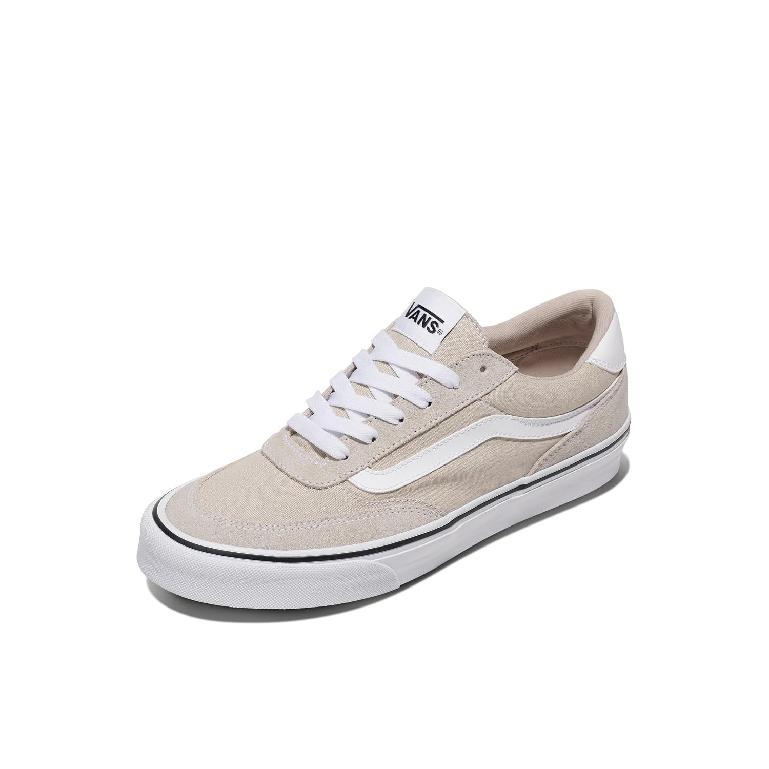 Vans Men's Brooklyn LS Sneakers Suede and Silver Lining 6