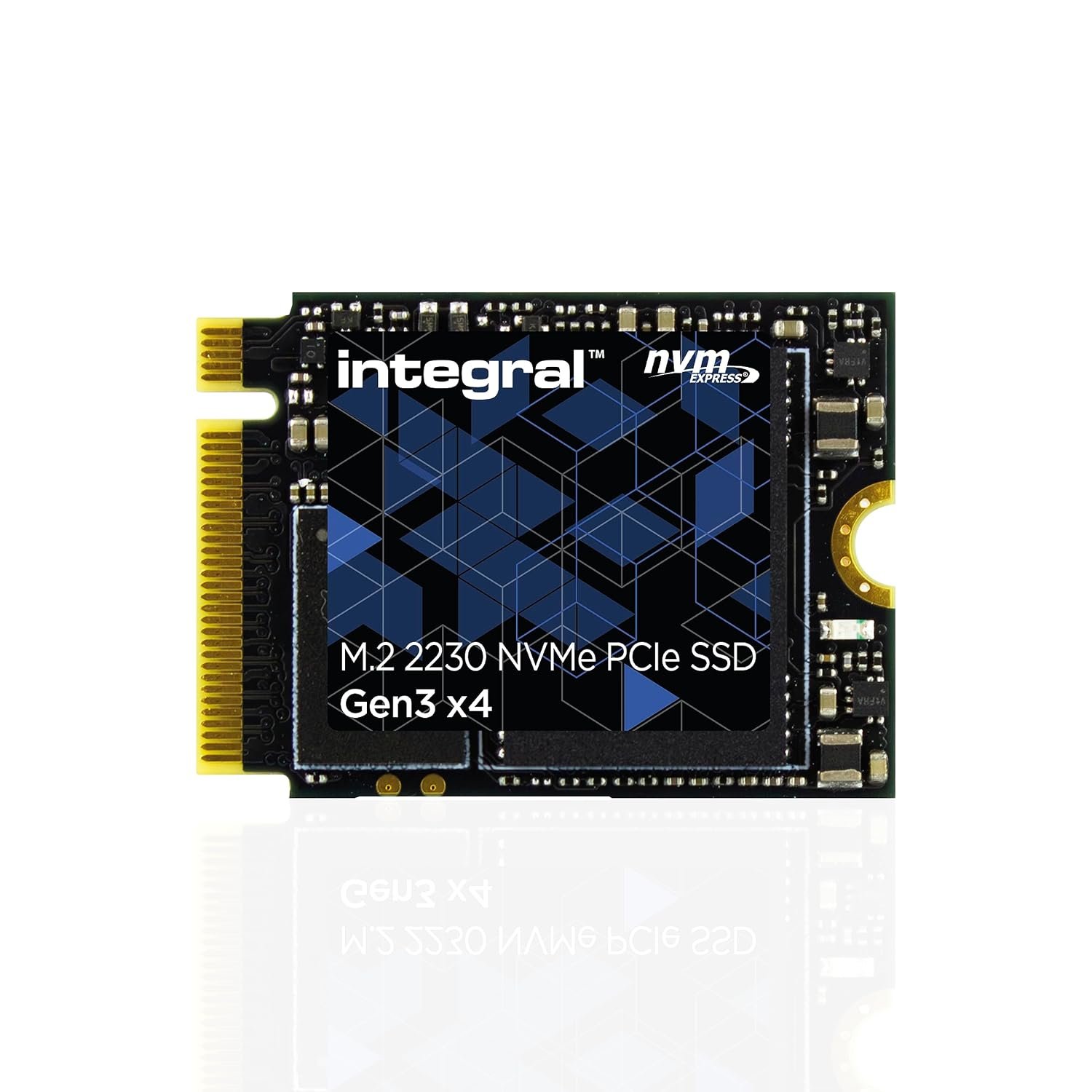Integral 512GB M.2 NVMe 2230 PCIe Gen3 x4 SSD – READ speed up to 3400MB/s, WRITE speed up to 2400MB/s – Internal Solid State Drive. Valve Steam Deck, Microsoft Surface Pro, PC & laptop compatible