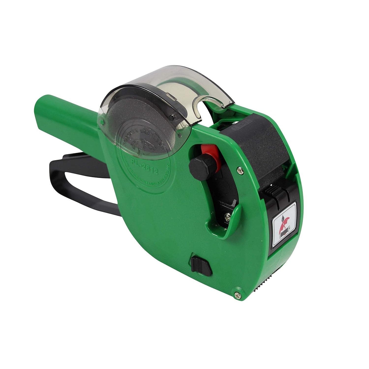 Panther™ PL-2612 Date Coding Gun with 3 Rolls of White Permanent 'Best Before' Labels with Black Text