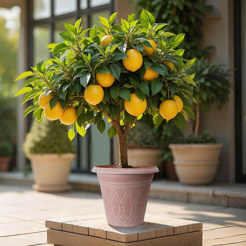 YouGarden Citrus Lemon Tree, Approximately 70-90cm Tall in 4 Litre Pot, Citrus Fruit Tree, House Plant, Conservatory or Garden Plant, Low Maintenance