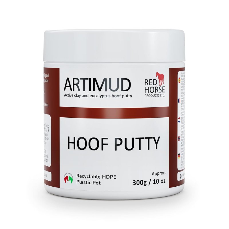 Artimud 300g - Active Hoof Thrush Putty | Cleanse and Protect Cracks & Crevices | Under shoe/pad packing | White Line Filler | Banishes rot | Vet Recommended