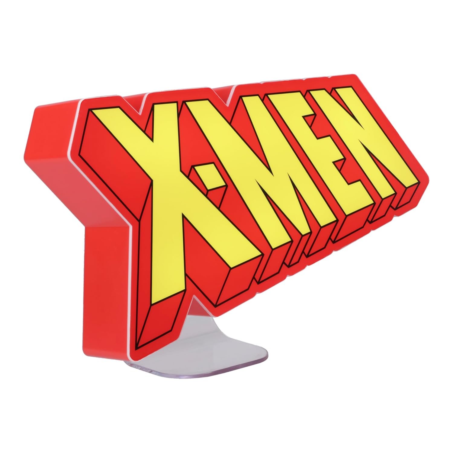 Paladone X-Men Logo Light - Officially Licensed Marvel Merchandise & Room Decor, Freestanding or Wall Mountable Collectible Gift for Wolverine Fans, Battery Opperated