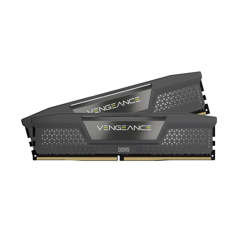 CORSAIR VENGEANCE DDR5 32GB (2x16GB) DDR5 Up to 6000MHz CL36 AMD EXPO Intel XMP iCUE Compatible Computer Memory – Grey (CMK32GX5M2E6000Z36)