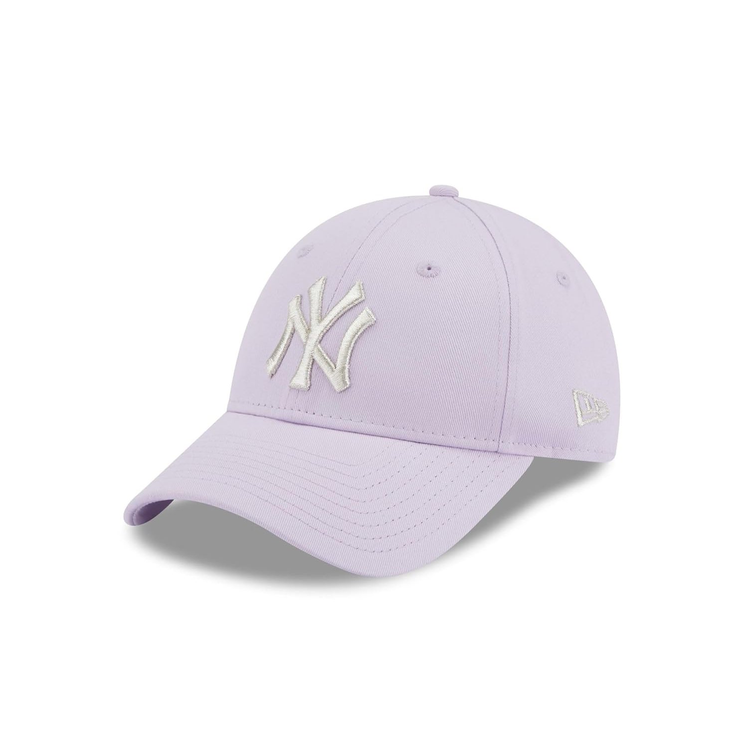 New Era New York Yankees MLB Metallic Logo Lightpurple 9Forty Adjustable Women Cap - One-Size