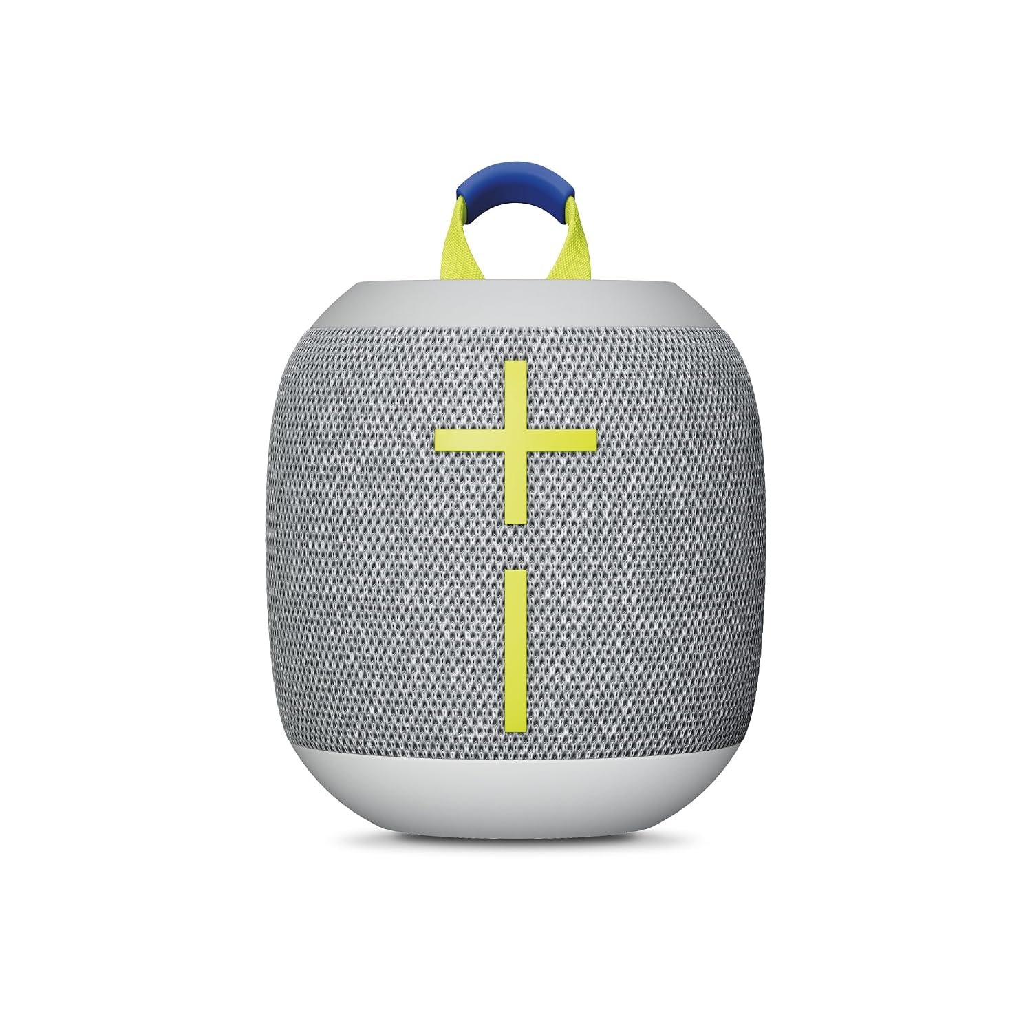 Ultimate Ears WONDERBOOM 4 Portable Waterproof Bluetooth Speaker With Big Bass and 360-Degree Sound, Dustproof Floating Speaker With 40 m (131ft) Range - White