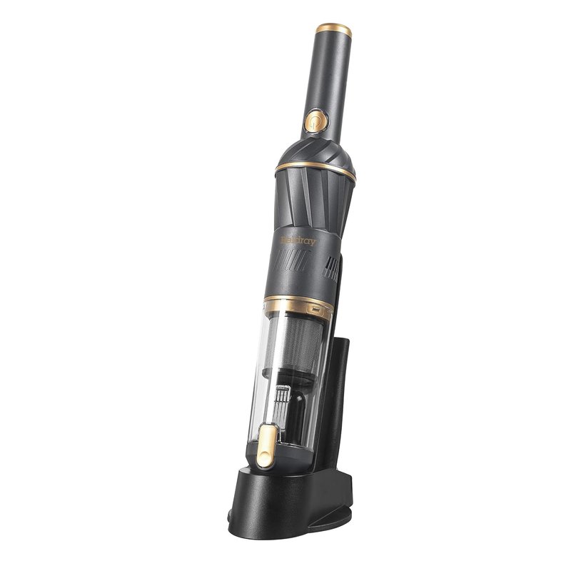 Beldray BEL01096 Airlite Handheld Vacuum – Rechargeable Cordless Vac, Lightweight Portable Mini Car Vacuum Cleaner, Countertop Storage/Charging Base, HEPA Filter, 11.1 V, 2 Speed Settings, Graphite
