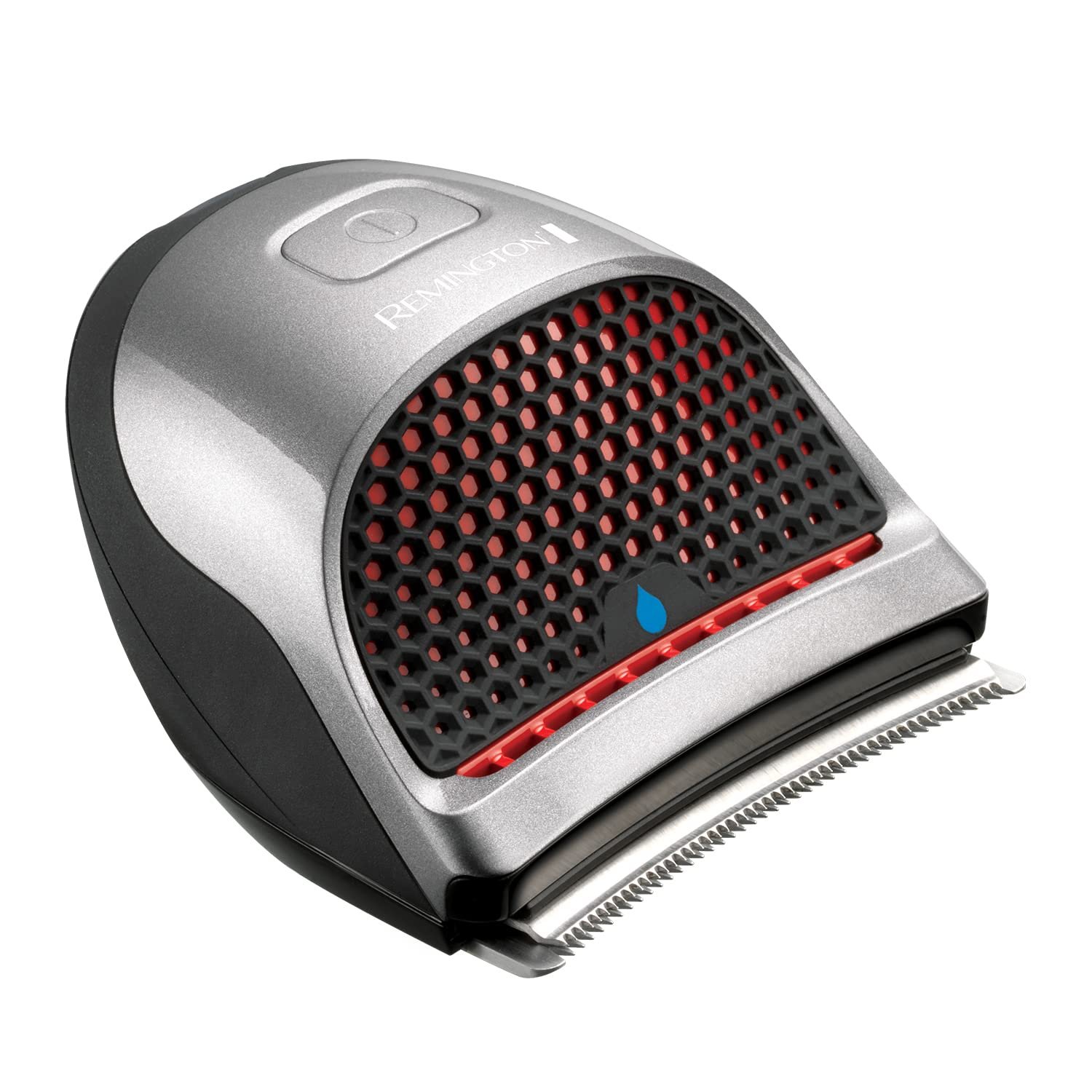 Remington Quick Cut Hair Clippers (Cordless, 40-Minute Usage, Quick Charge, Curve Cut Blade Technology, Cleaner more Even Cut, Grading, Tapering & Trimming, 9 Guide Combs 1.5-15mm, Waterproof) HC4250