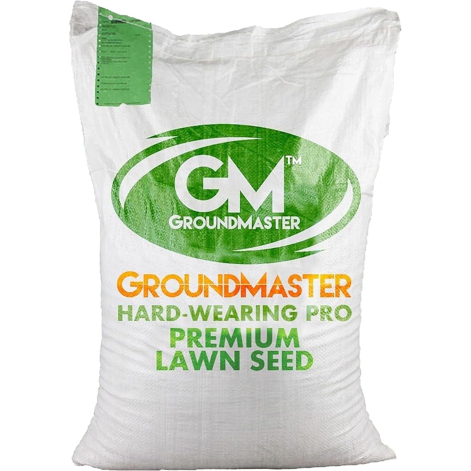 GroundMaster Premium Lawn Grass Seed – 5KG Hard Wearing & Fast Germination Grass Seeds for Family Lawns and Gardens, Coverage up to 300M2 for Overseeding, Tough Lawn Seed Mixture, Pet-Friendly