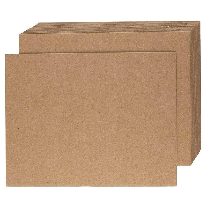 10 x A1 Corrugated Cardboard Packaging Sheets Kraft Pads Single and Double Wall Protective Dividers for Cushioning & Crafts (Single Wall, A1-841 x 594mm)