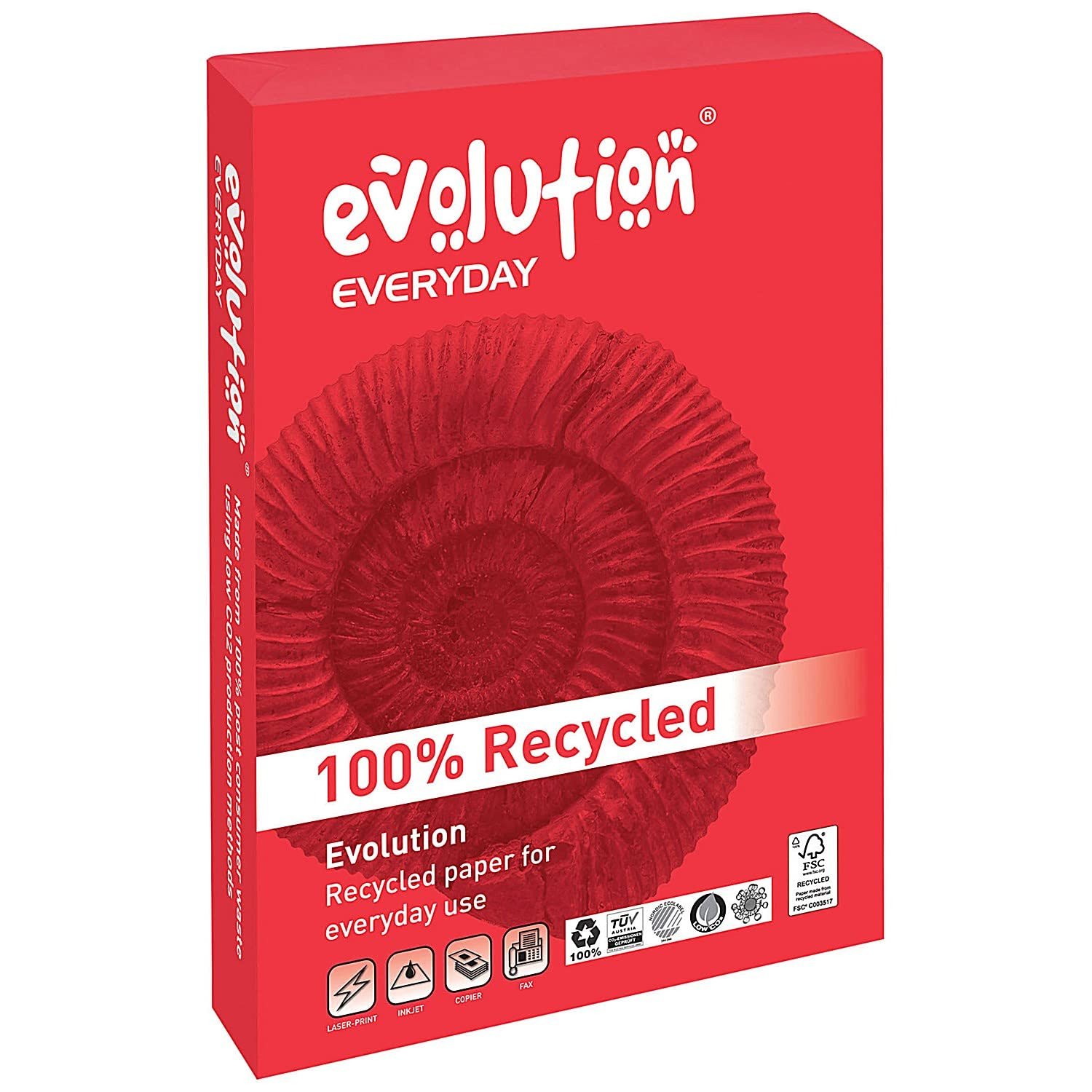 Evolution A3 80gsm Everyday Paper Ream - White