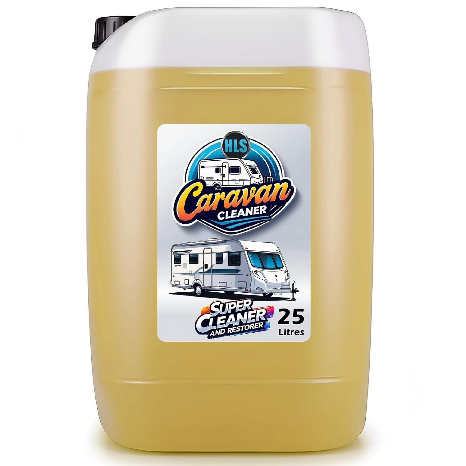 HLS Supplies 25L Caravan Cleaner & Black Streak Remover - Motorhome Cleaning Outside, Window and Roof