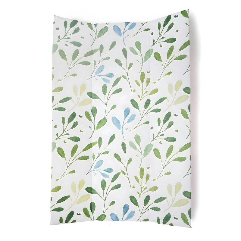 Clair de Lune Olive Anti-Roll Wedge Baby Changing Mat 67 x 44 cm