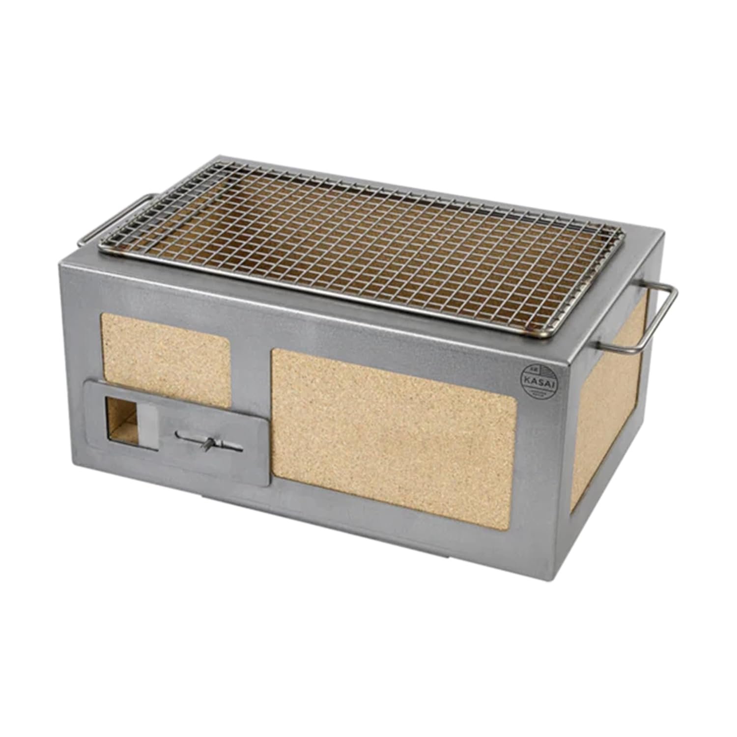 Kasai Japanese Grills | Small Kasai Konro Grill | Hibachi Grill | Japanese Charcoal Barbecue | British Made | Stainless Steel Frame