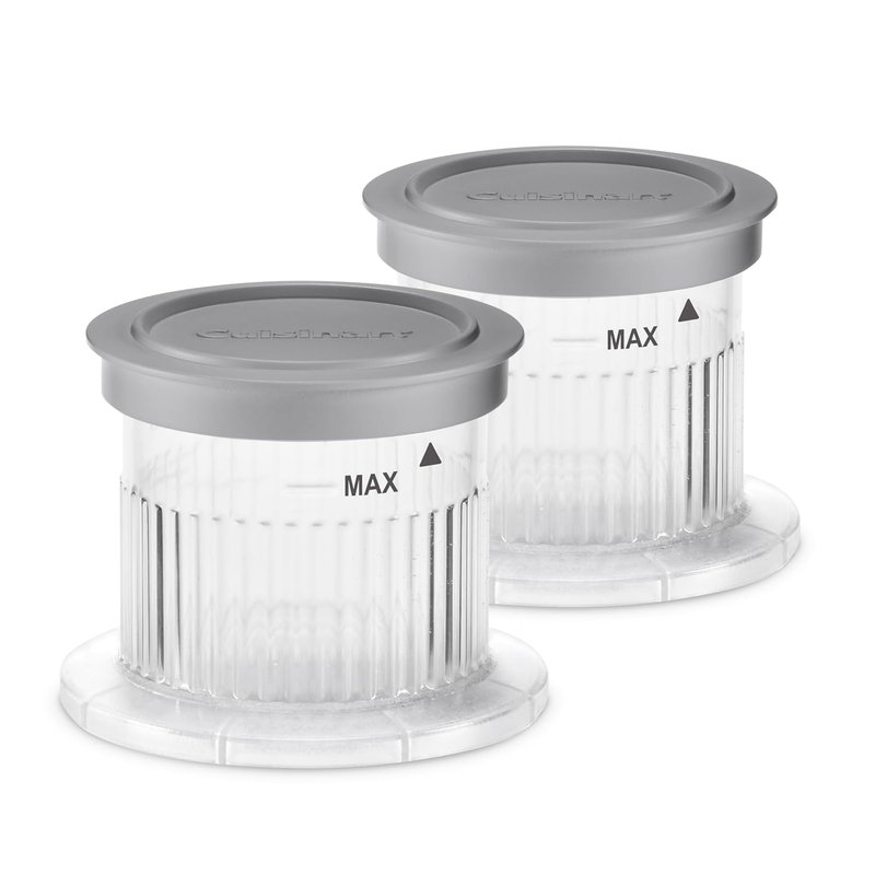 Cuisinart FastFreeze ICE-FD10EC2 Glass Dessert Mug, Grey