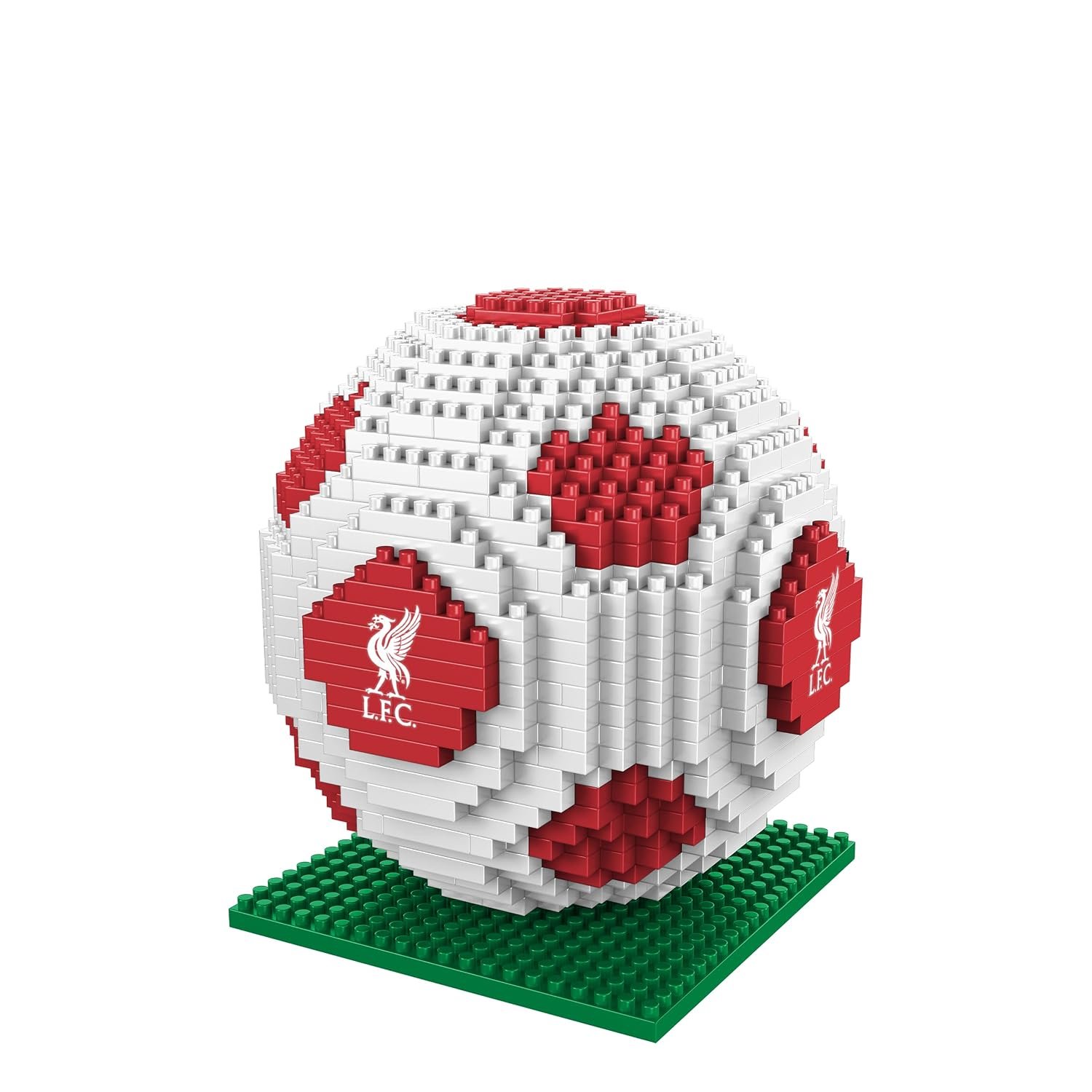 FOCO Officially Licensed Liverpool FC BRXLZ Bricks 3D Football Construction Building Set