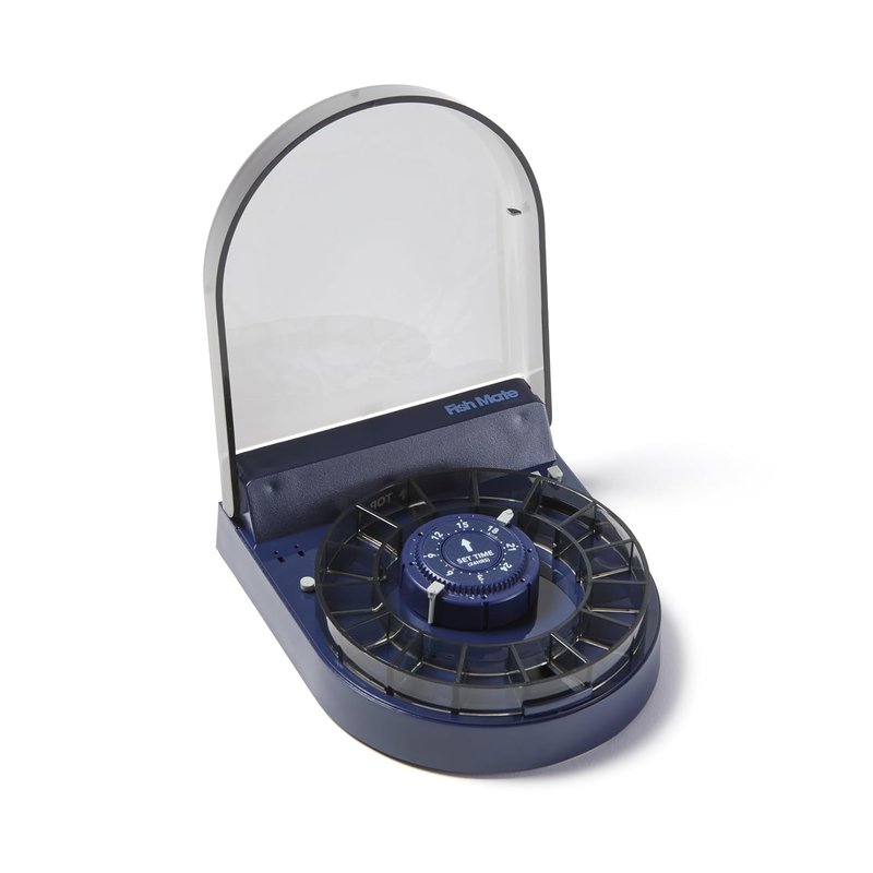 Fish Mate 14-feed Automatic Aquarium Fish Feeder (F14) - Quartz Timer Controlled for Precise Reliable Feeding with Ease, Serves Up to 14 Meals