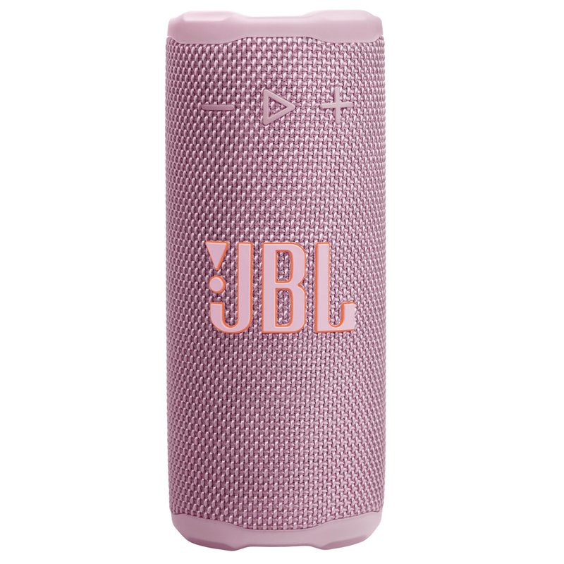 JBL Grip, Compact Bluetooth Speaker, JBL Pro Sound with AI Sound Boost, IP68 Waterproof/Dustproof, Ambient Light, Up to 14H Playtime, Auracast Multi-Speaker Connection, JBL Portable App, Pink