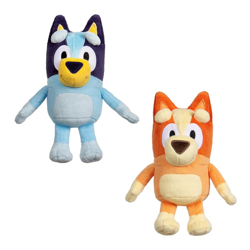 Bluey & Bingo 2 Pack 20cm Plush Official Collectable Character Cuddly Soft Toy