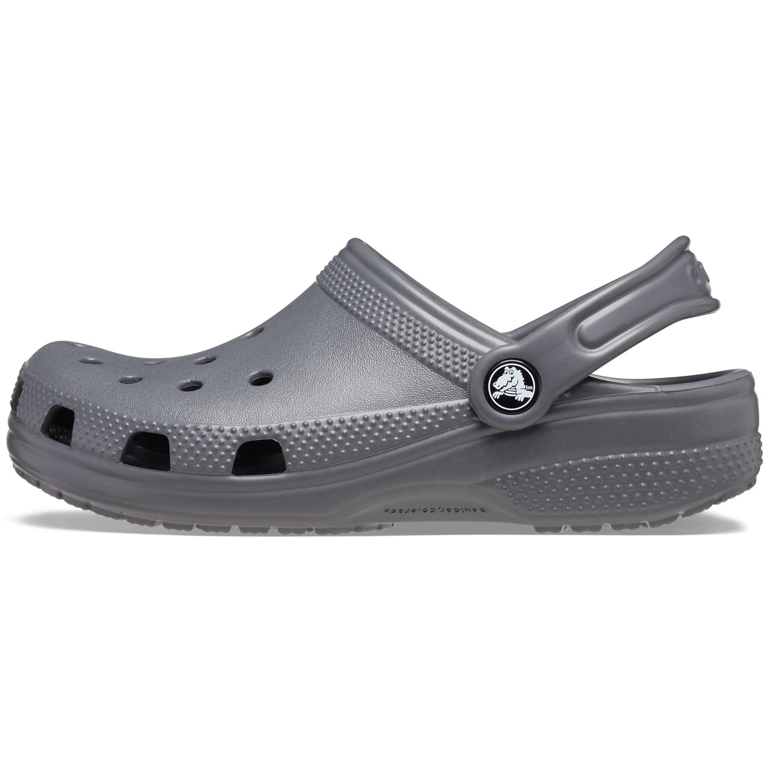 Crocs Unisex Kids Classic Clog K Clogs, Slate Grey, 2 UK