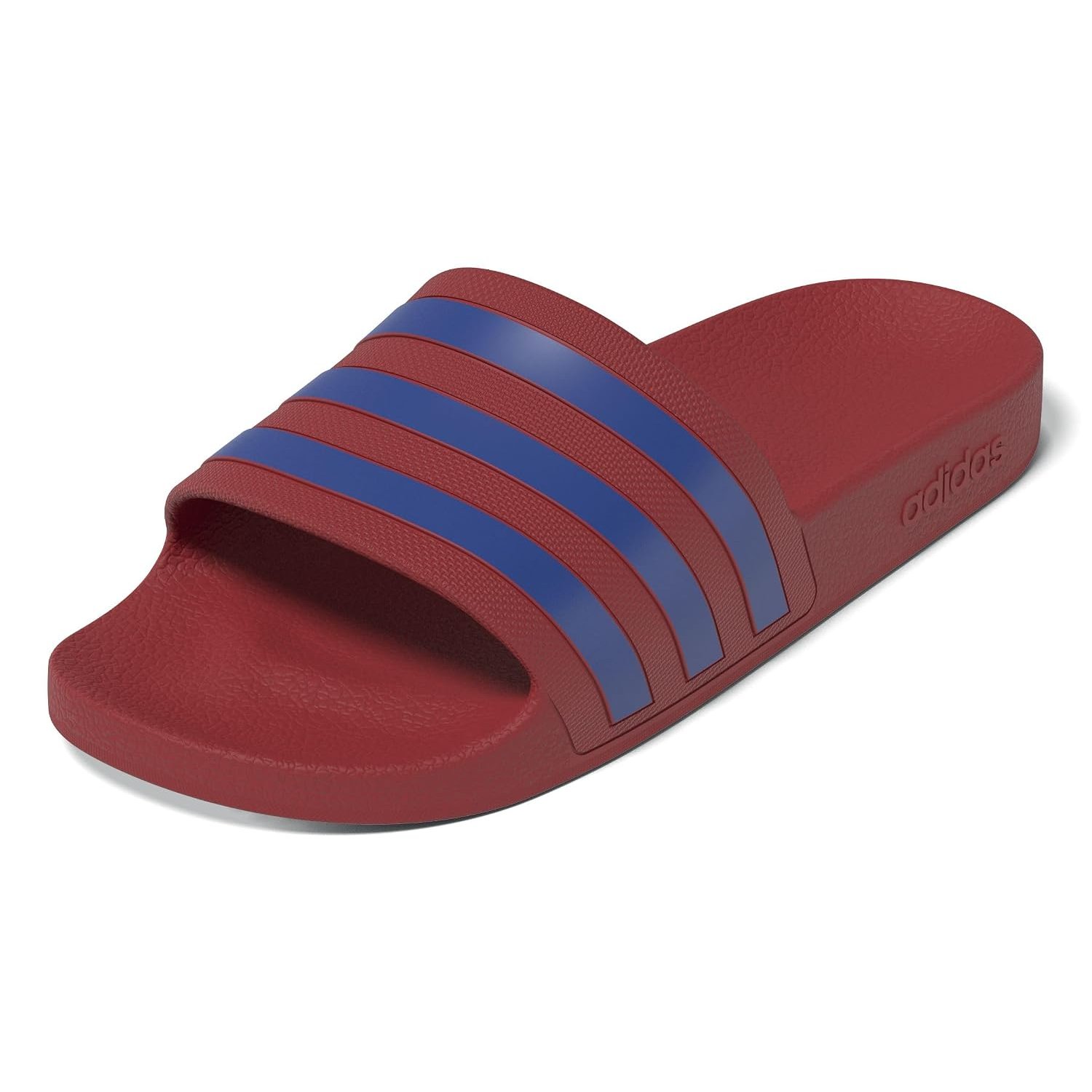 adidas Unisex Adilette Aqua Slides, better scarlet/team royal blue/better scarlet, 7 UK