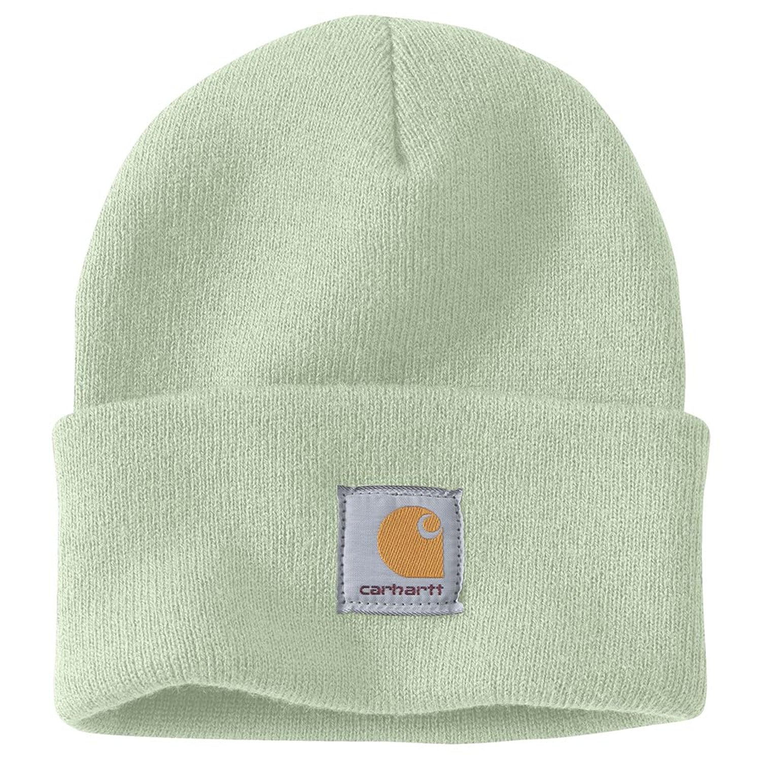Carhartt Men's Knit Cuffed Beanie, Tender Greens, One Size
