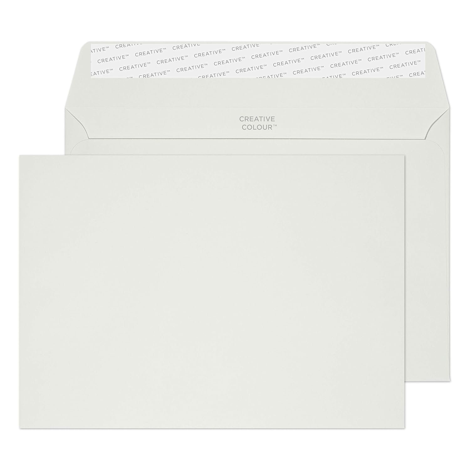 Blake Creative Colour - Coloured Grey C5 Envelopes (162 x 229 mm) - Pack of 500 - FSC Certified - 120GSM - Peel and Seal Light Grey Envelope - Invitation Envelopes/Card Making Supplies (319)