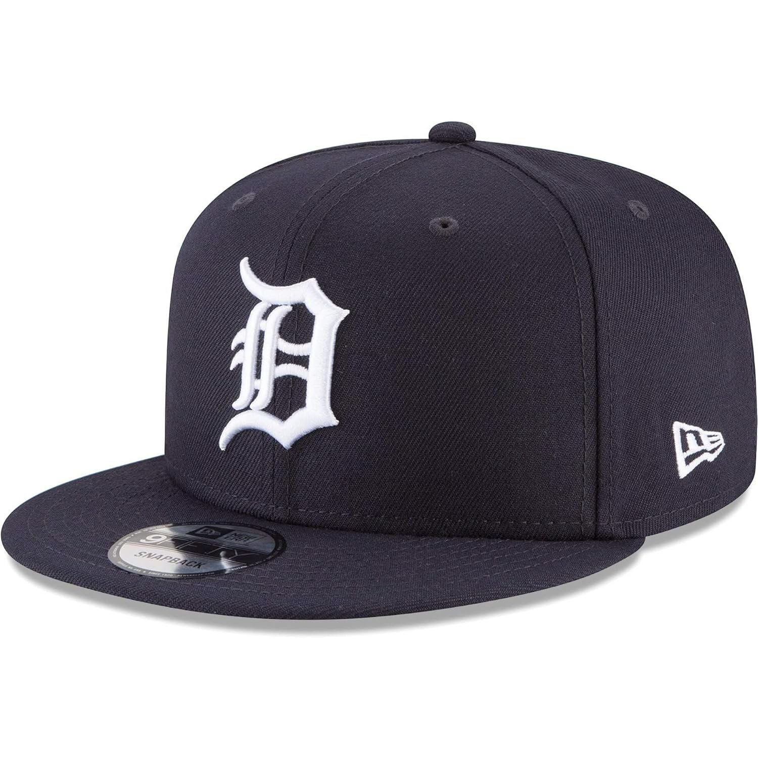 New Era Mens Snapback, Detroit Tigers - Navy, One Size