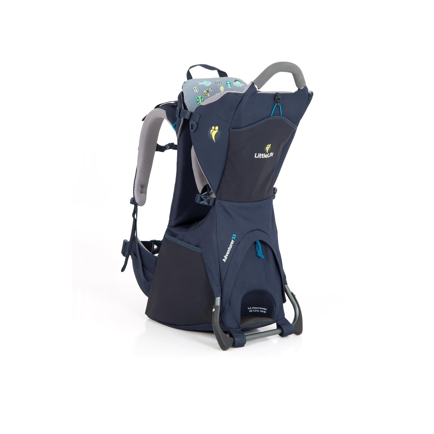 LittleLife Adventurer Baby & Child Back Carrier Navy Blue