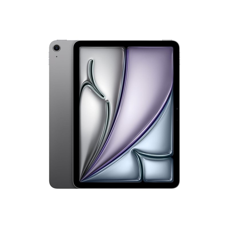 Apple iPad Air 11-inch (M4): Liquid Retina Display, 128GB, 12MP Front/Back Camera, Wi-Fi 7 with Apple N1, Touch ID, All-Day Battery Life — Space Grey