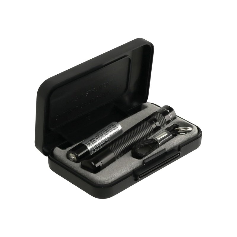 Maglite Solitaire LED Presentation Box Flashlight - Black