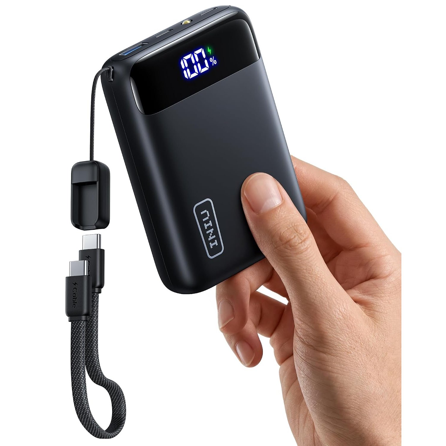 INIU 20000mAh Power Bank, Smallest Fast Charging 22.5W Portable Charger, USB C In&Out Mini Powerbank, Phone Battery Pack for iPhone 17 16 15 Pro Samsung S25 S24 Airpods iPad etc Travel & Camping