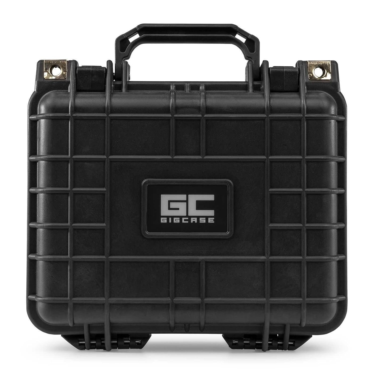 Power Dynamics GIGCASE2 Hard Shell Case with Pick and Pluck Foam 240x198x109mm: Shockproof, Waterproof, Lockable Storage Box - Universal Protective Hard Case for DJ Equipment, Cameras, Tools & More