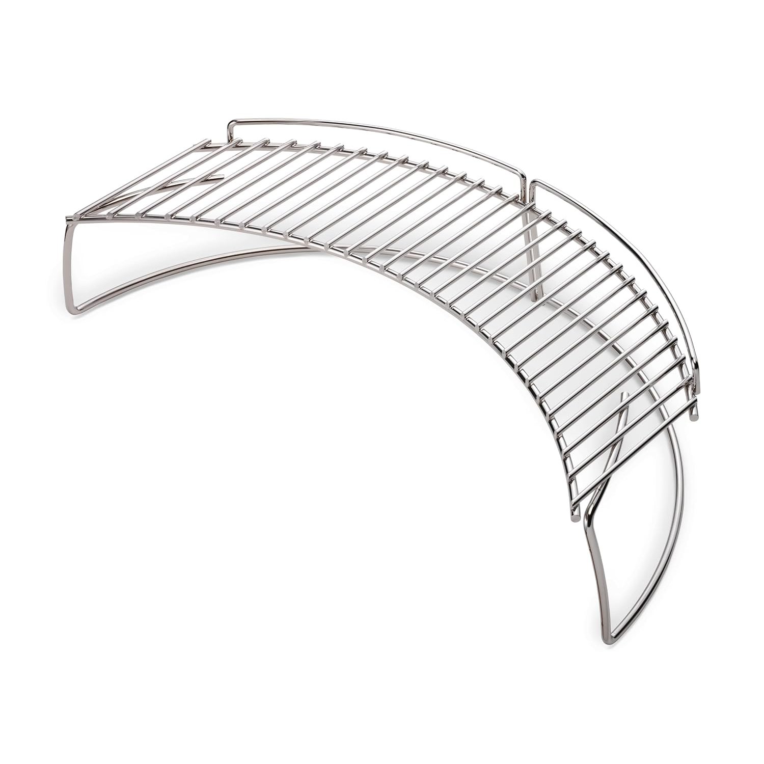 Weber Warming Rack for 57 cm Charcoal Barbecues (except Compact Kettle) - Additional level for keeping food warm or toasting rolls – Silver (8417)