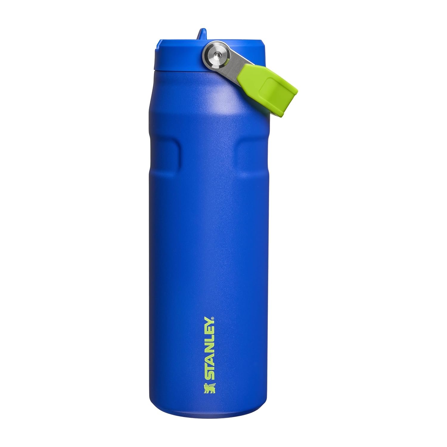 Stanley 1913 Flip Straw Sports Water Bottle 0.7L - Cobalt Chartreuse