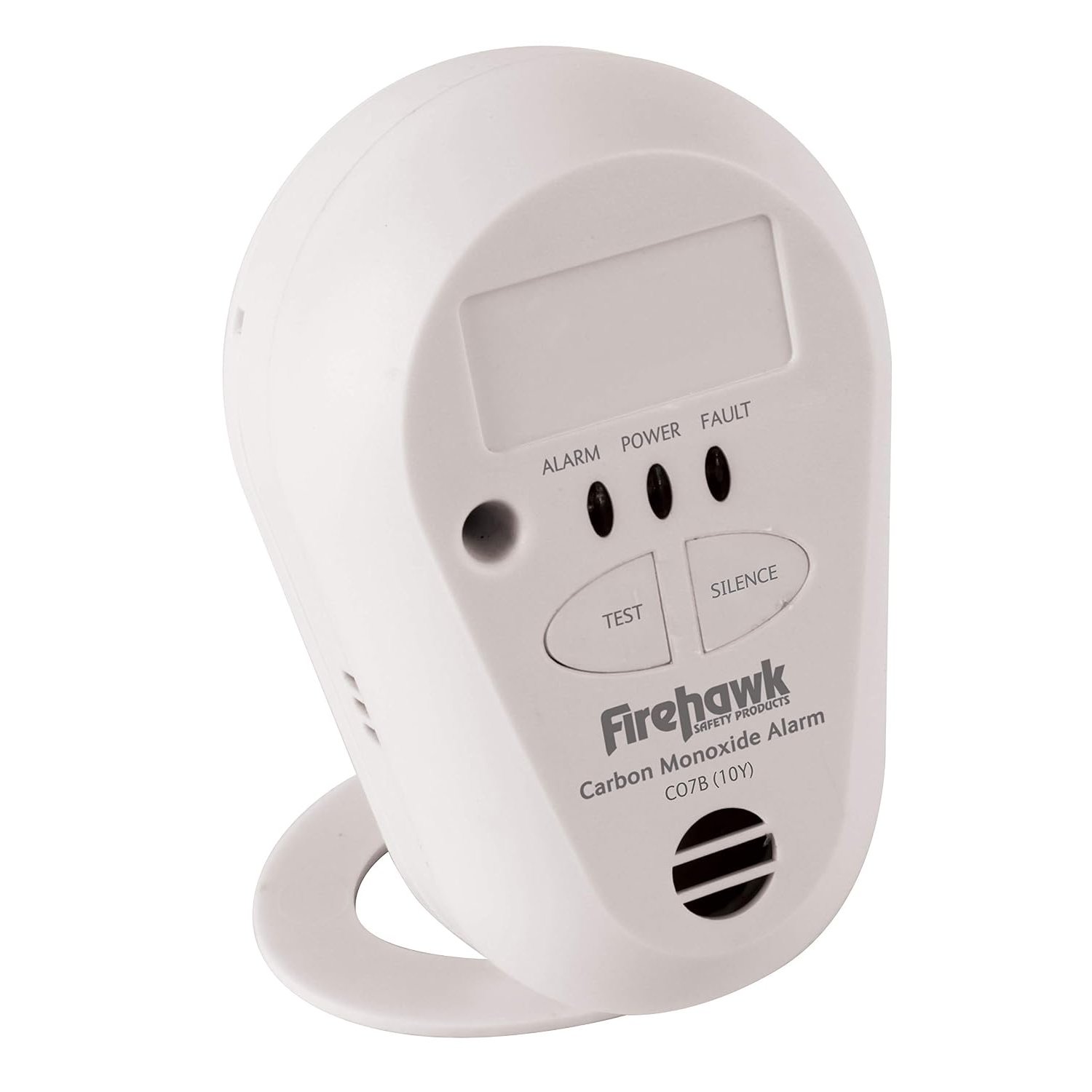 Firehawk CO7B-10Y Carbon Monoxide Alarm Detector with 10 Year Battery