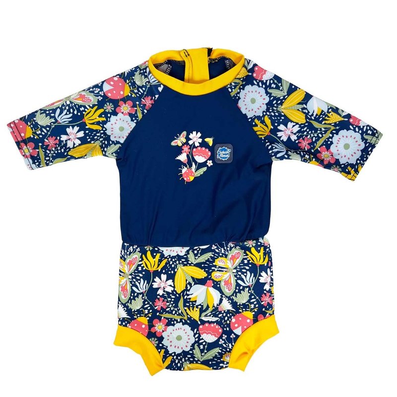Splash About Happy Nappy Sunsuit Garden Delight 12-24 Months