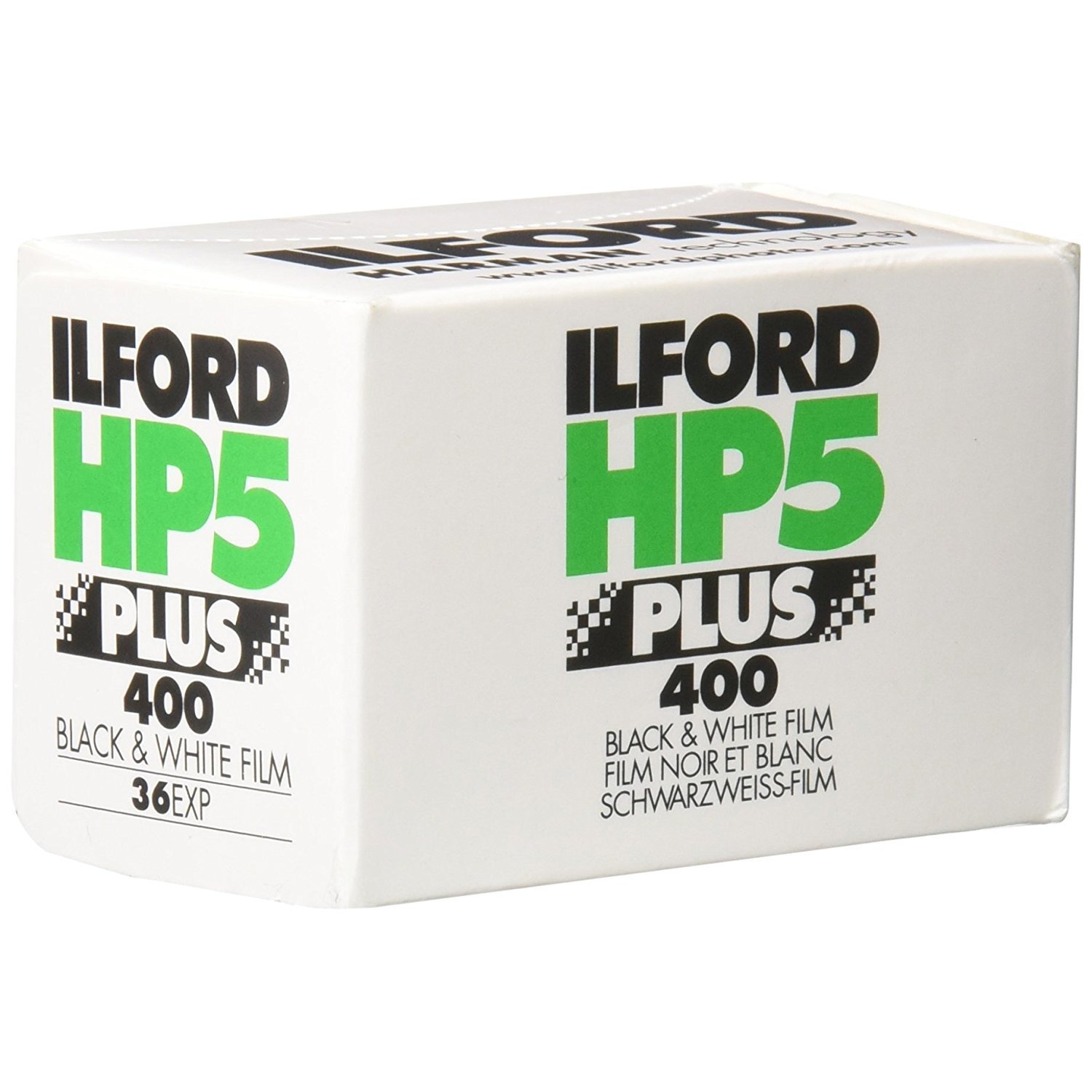 Ilford HP5 Plus Printed Film Black and White, 35mm, ISO 400, 36 Exposes 2 Pack