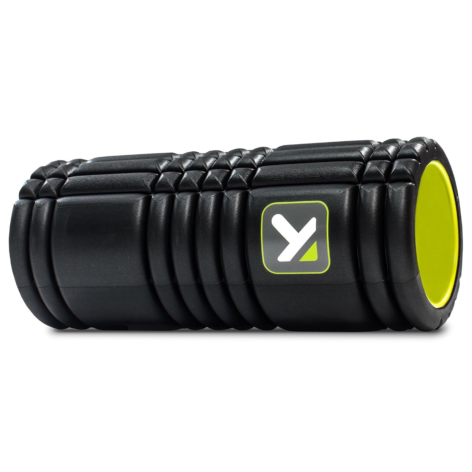 TriggerPoint Grid 1.0 Hollow Core Foam Roller - Increase Circulation and Improve Mobility,Patented Grid Pattern for Muscle Recovery,Durable, Sweat Resistant, Easy to Clean,84cm x 36cm,Black