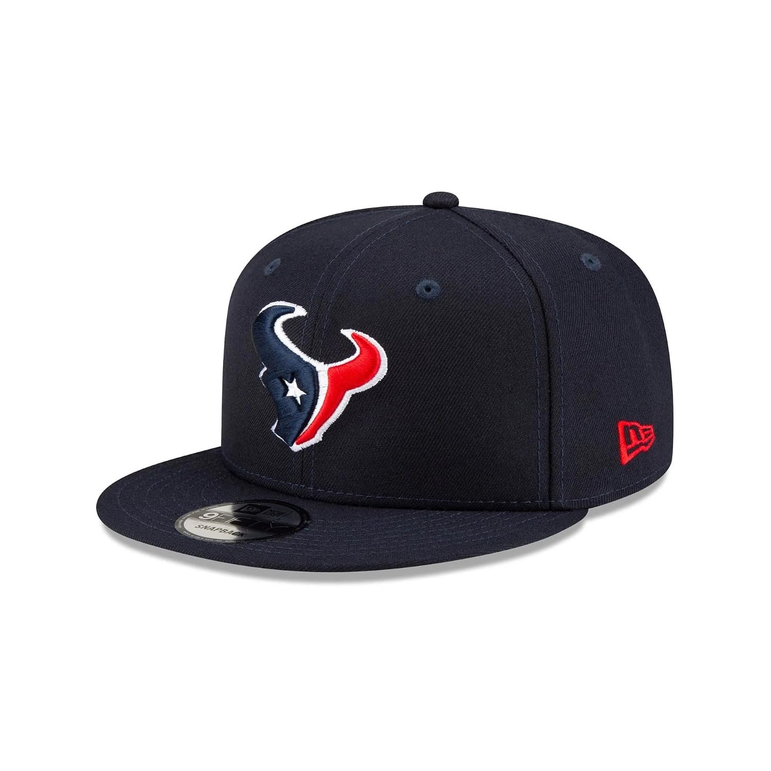 New Era NFL 9FIFTY Team Color Adjustable Snapback Hat Cap - One Size, Houston Texans - Navy, One size
