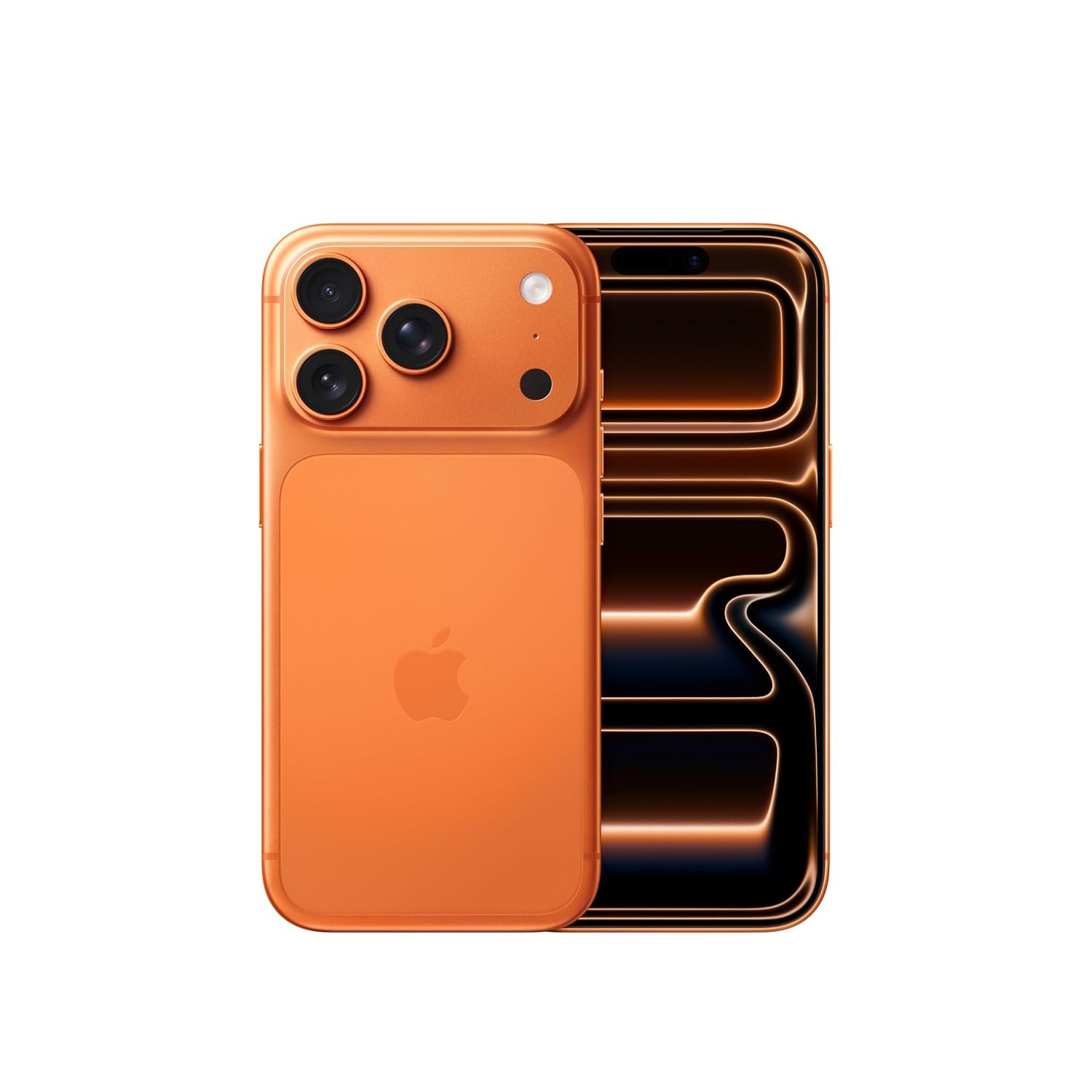 Apple iPhone 17 Pro 256 GB: 6.3-inch Display with ProMotion up to 120Hz, A19 Pro Chip, Breakthrough Battery Life, Pro Fusion Camera System with Center Stage Front Camera; Cosmic Orange