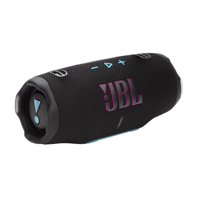 JBL Charge 6 Waterproof and Drop-proof Portable Bluetooth Speaker, Bold JBL Pro Sound and AI Sound Boost, 28 Hours Playtime, Built-in External Battery and Comes with a Strap