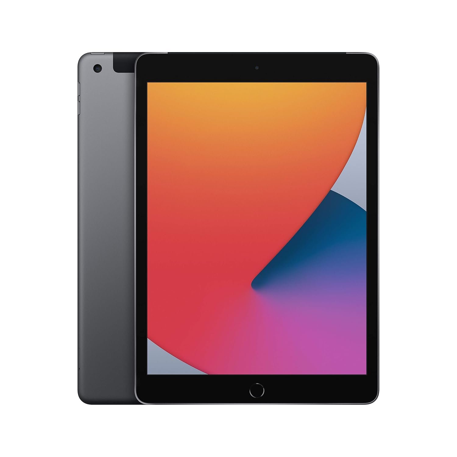 2020 Apple iPad (10.2-inch, Wi-Fi + Cellular, 128GB) Space Grey (Renewed)