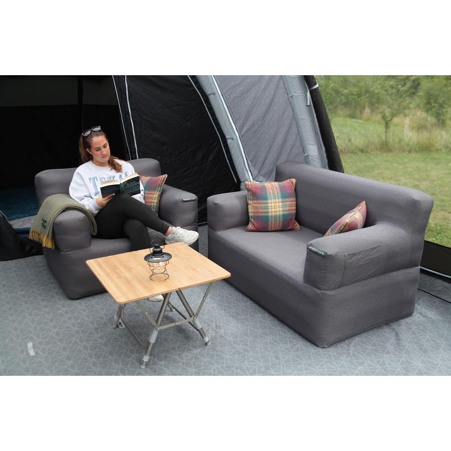 Outdoor Revolution Campese Duo Two Seat Sofa and Chair Set