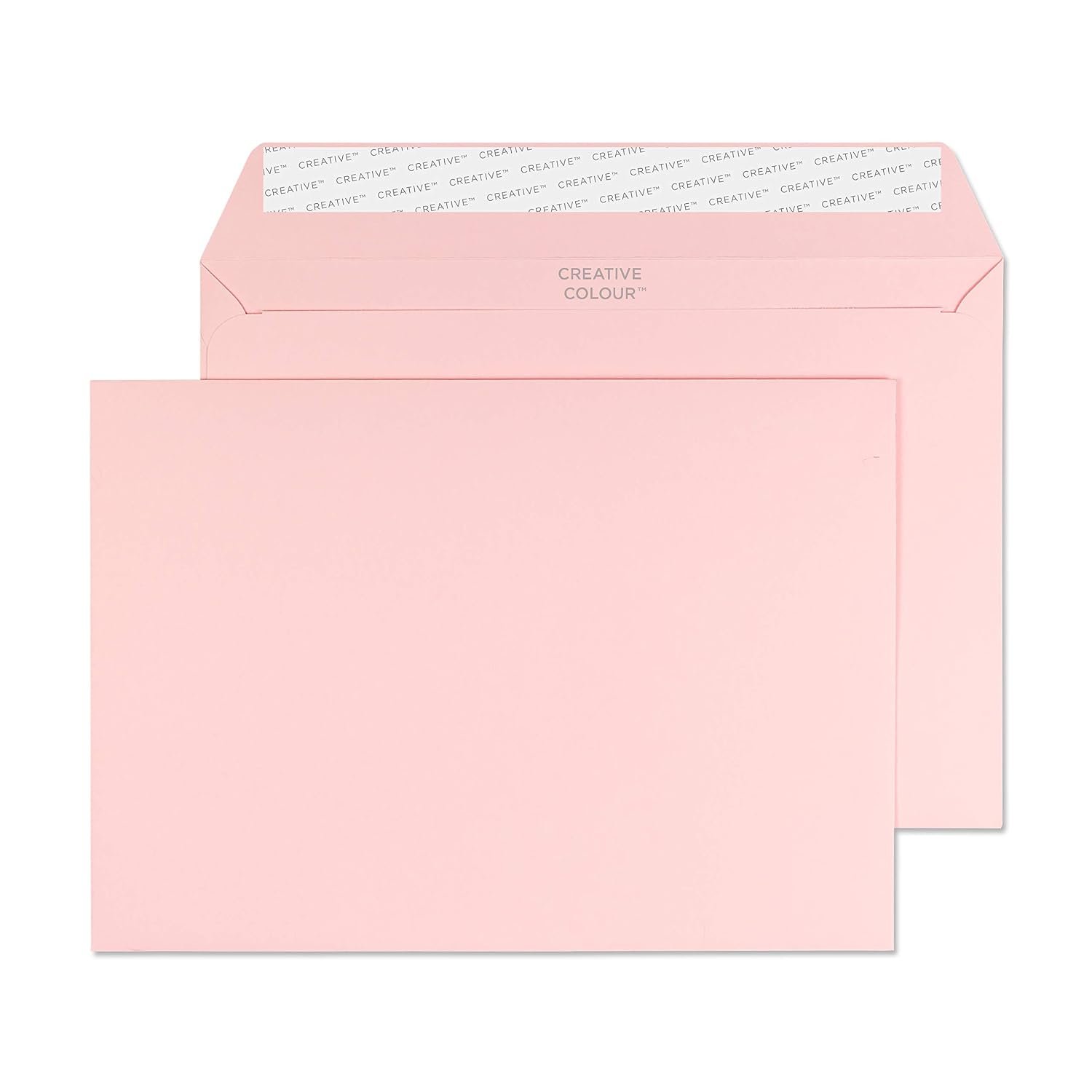 Blake Creative Colour - Coloured Pink C5 Envelopes (162 x 229 mm) - Pack of 500 - FSC Certified - 120GSM - Peel and Seal Pink Envelope - Invitation Envelopes/Card Making Supplies (301)