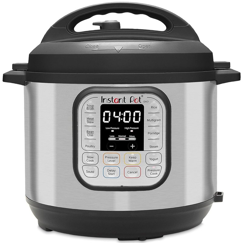 Instant Pot Duo 7-in-1 Electric Multi-Cooker 5.7L - Brushed Stainless Steel, Large Pressure Cooker, Slow Cooker, Rice Cooker, Sauté, Yoghurt Maker, Food Steamer Pot and Food Warmer, Dishwasher Safe