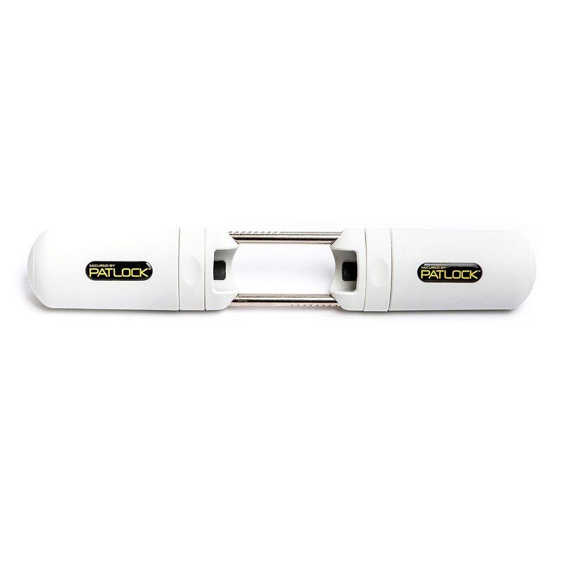 PATLOCK Police Approved French Door, Patio and Conservatory Security Lock for Double Doors Fitted with 2 Internal Horizontal Handles