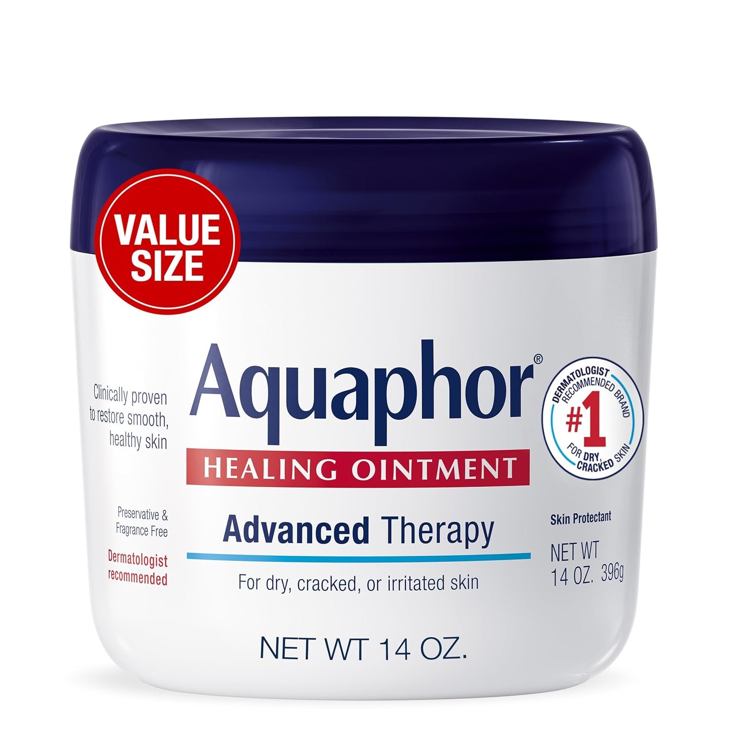 Aquaphor Healing ointment, skin protection, 14oz weight