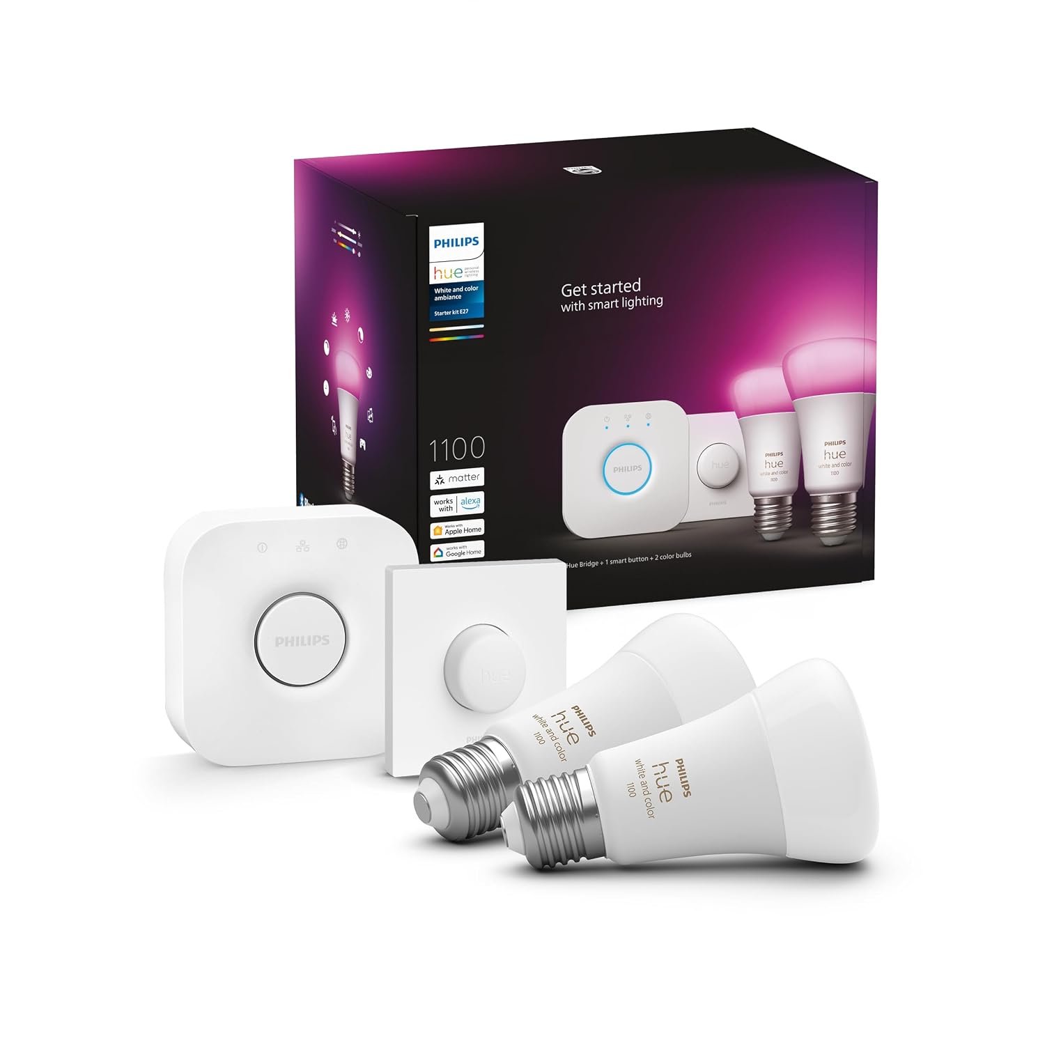 Philips Hue NEW White and Colour Ambiance Smart… view 1