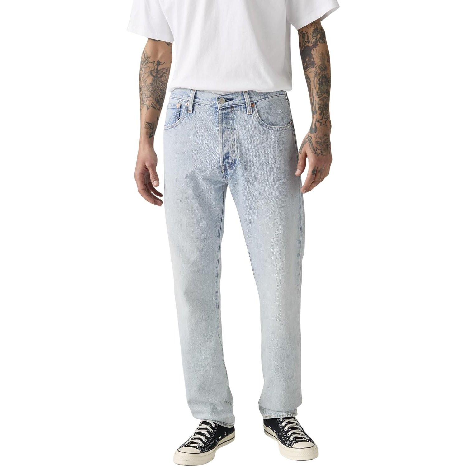 Levi's Men's 501 Original Fit Jeans, Brightside, 31W / 32L